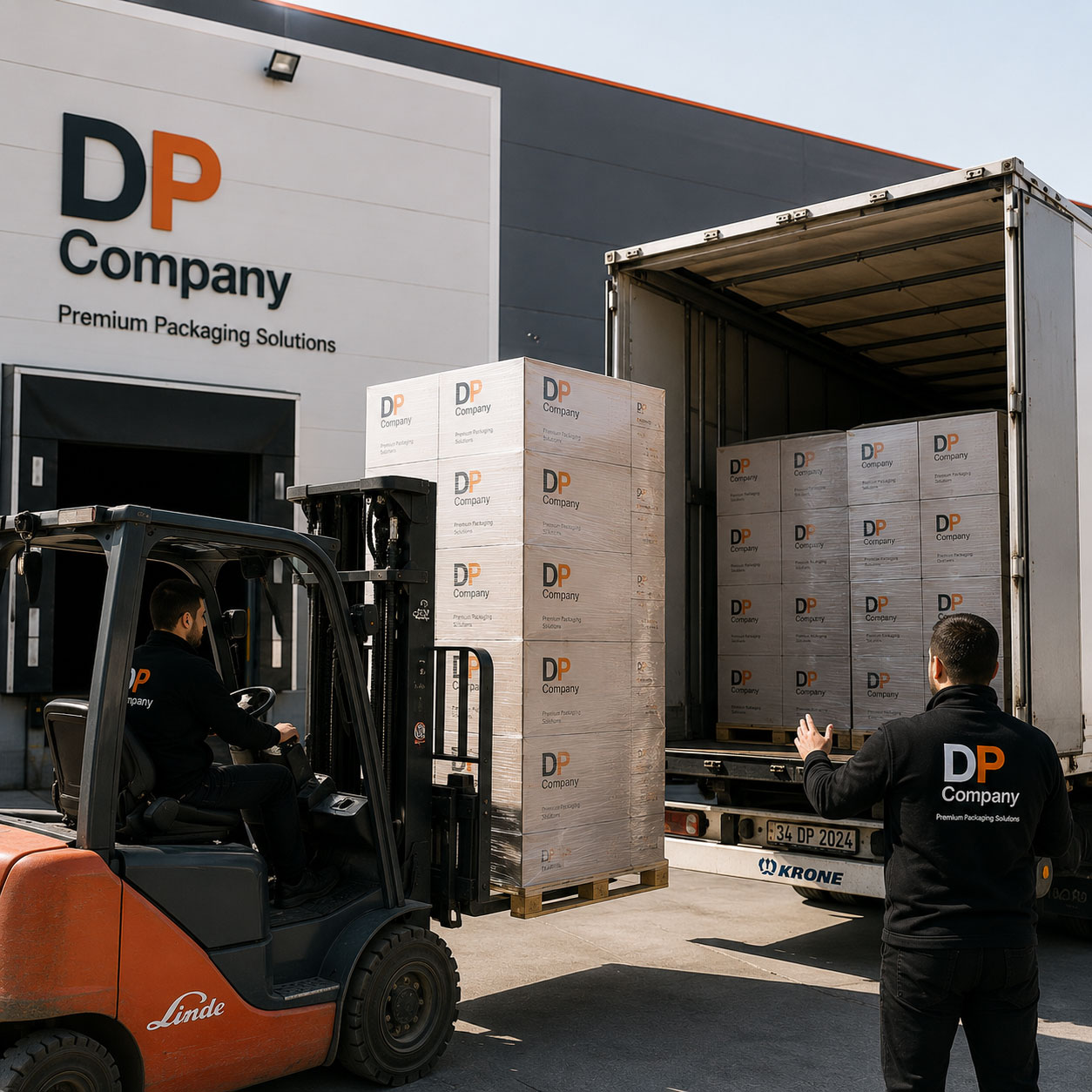 DP Company Ambalaj üretim tesisi