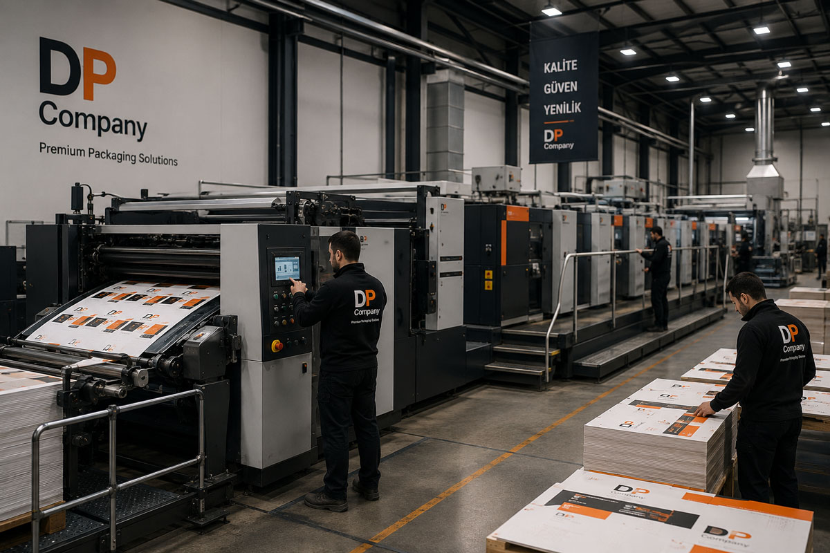 DP Company Ambalaj üretim süreci