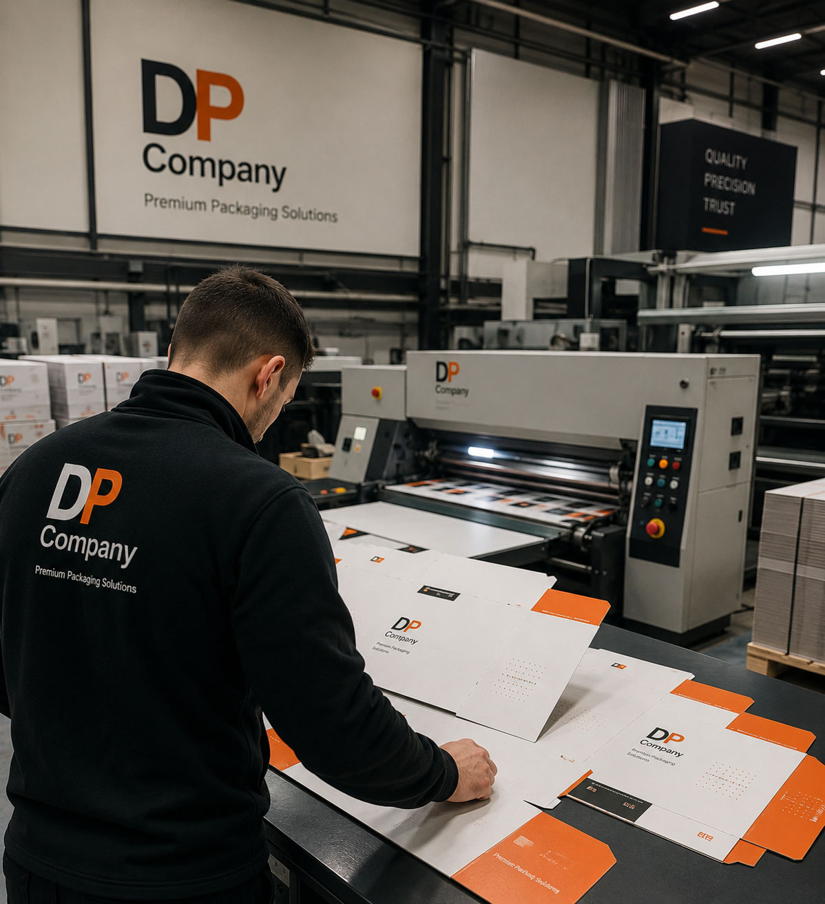 DP Company Ambalaj üretim görseli